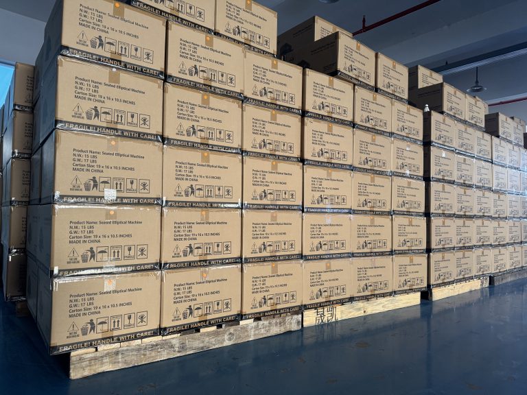 Finished stock stored at the ZOOGO factory